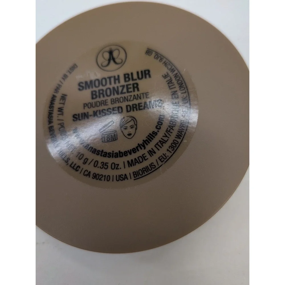 NEW🥰ANASTASIA Smooth Blur Bronzer *Sun Kissed Dreams* Compact Made Italy Mirror